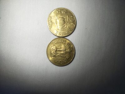 20 paise 1970 coin (40pcs).