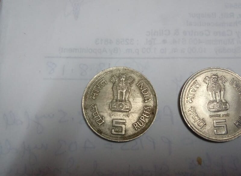 % Rupee Indira Gandhi coins for sale.