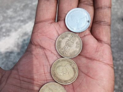Rare old coins