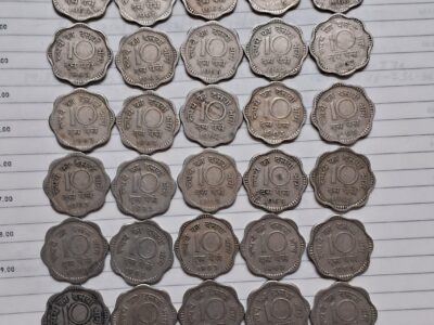 10 paise 1965 35 pcs